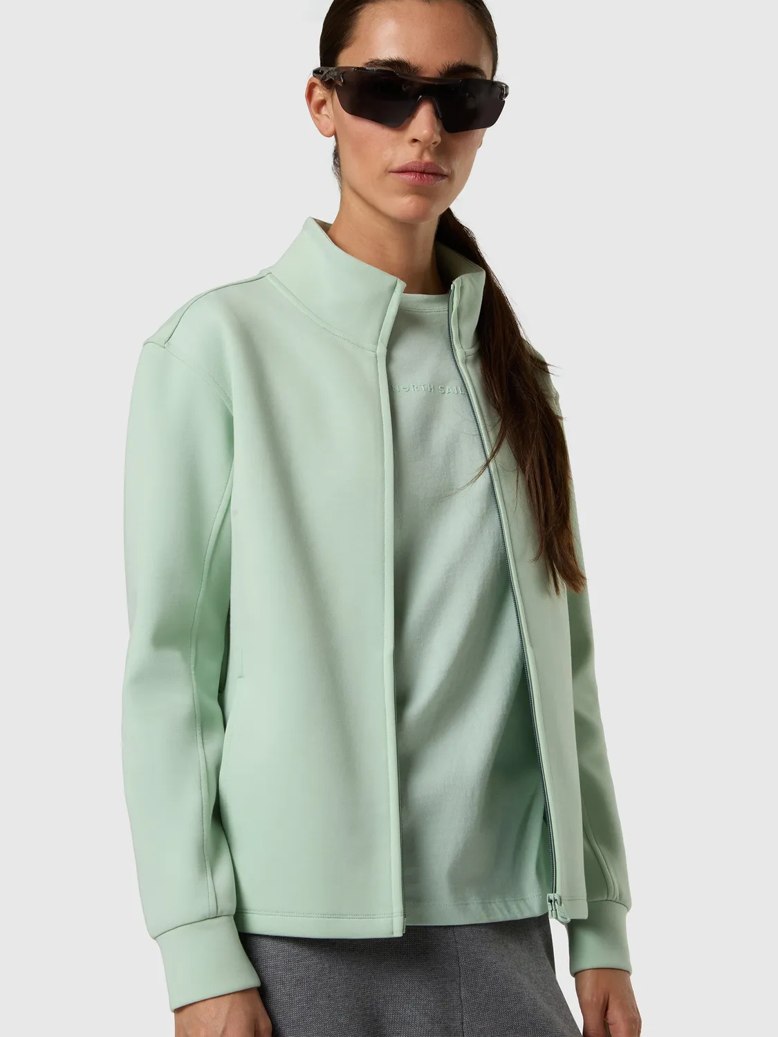 North Sails Winter Sweat zippé interlock femme