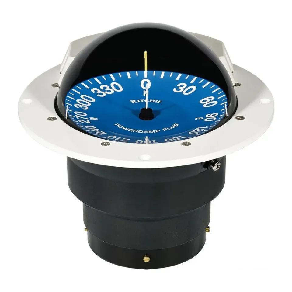 Ritchie Supersport compas 5 pouces blanc/bleu course large