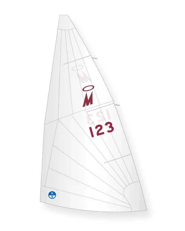 North Sails Miracle MM-3 grand-voile dacron radial