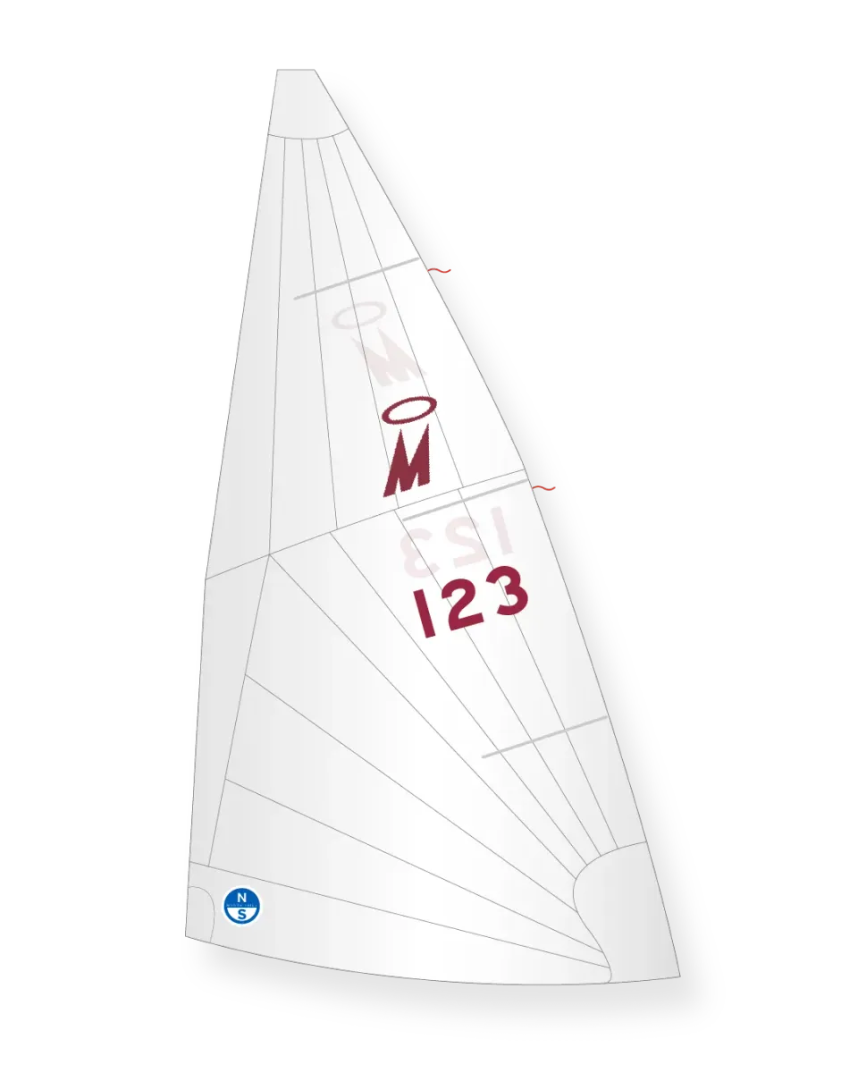 North Sails Miracle MM-3 grand-voile dacron radial