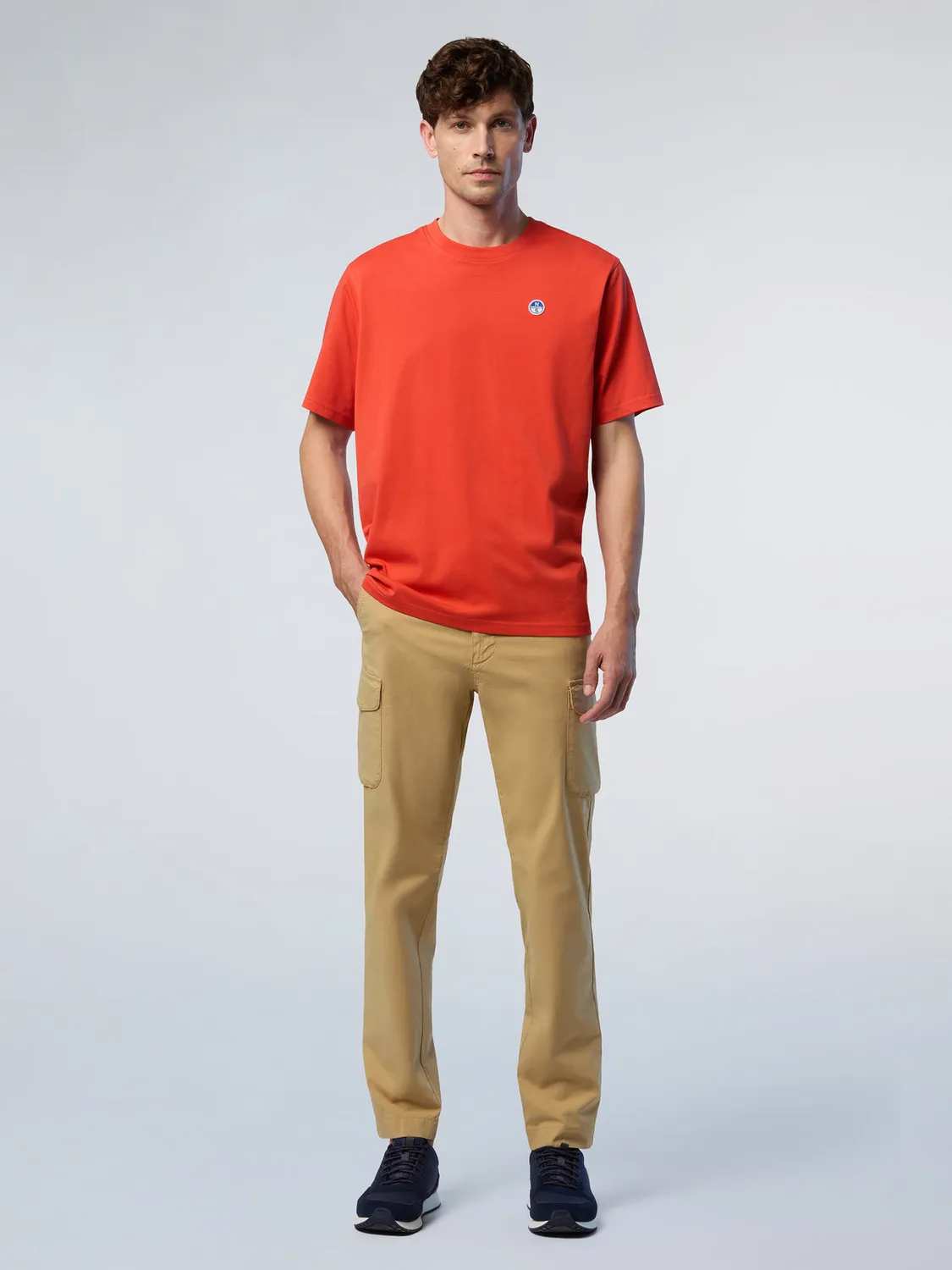 North Sails America pantalon cargo coton bio