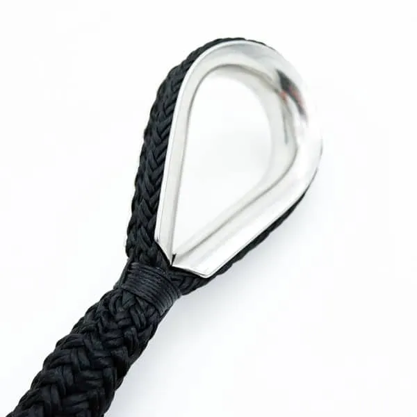 Ino-Rope Amarre tresse plate polyester cosse inox