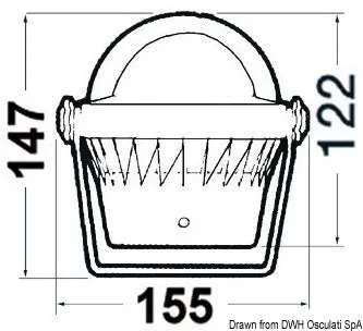 Riviera BZ2 compas bateau 3 pouces noir éclairage LED