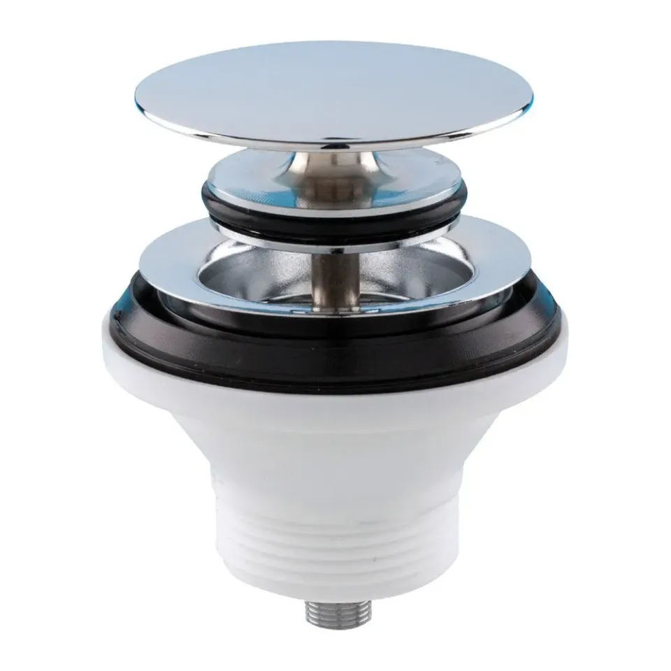 easysea Bonde champignon chromée 1"1/4 évier