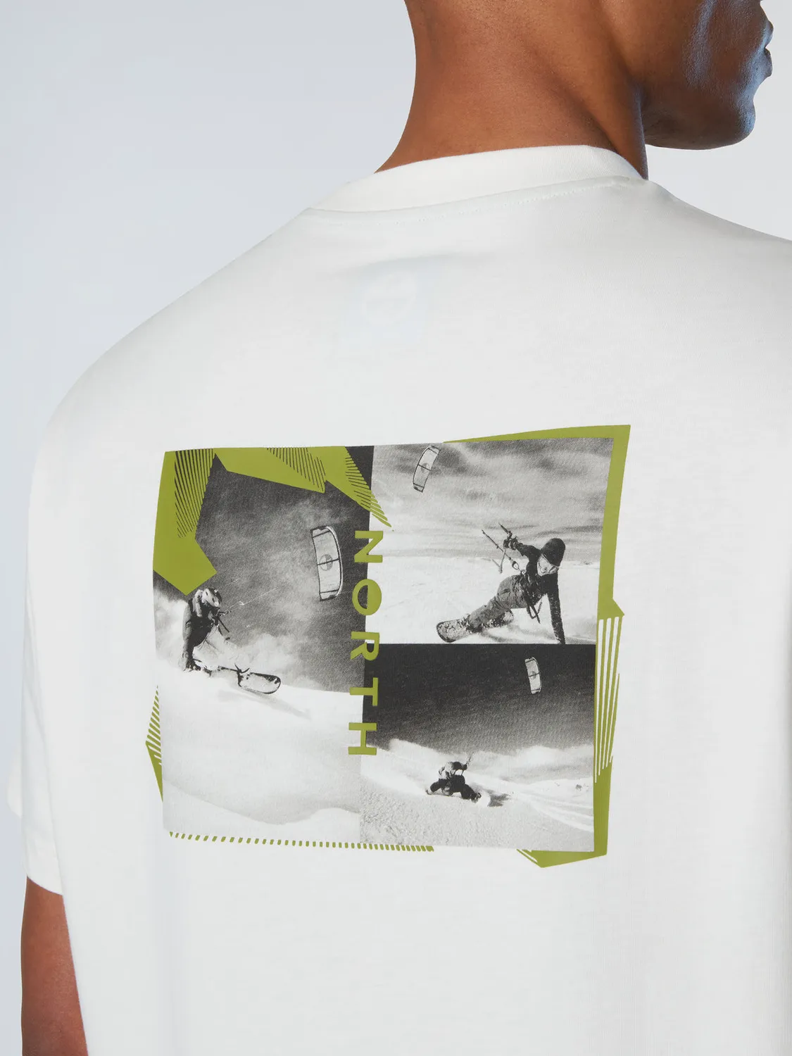 North Sails T-shirt imprimé graphique coton bio