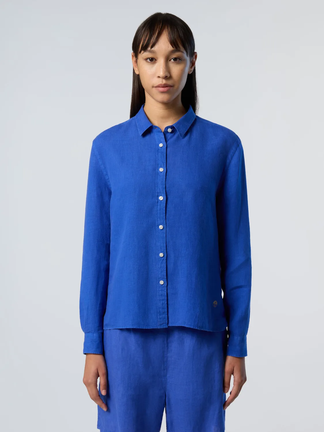 North Sails European Flax chemise lin homme rayée