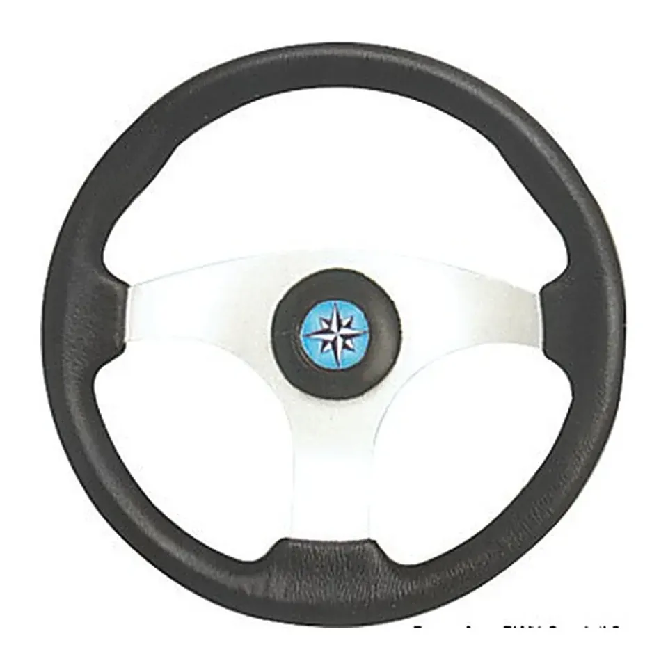 Technic volant bateau 350 mm noir argent polyuréthane