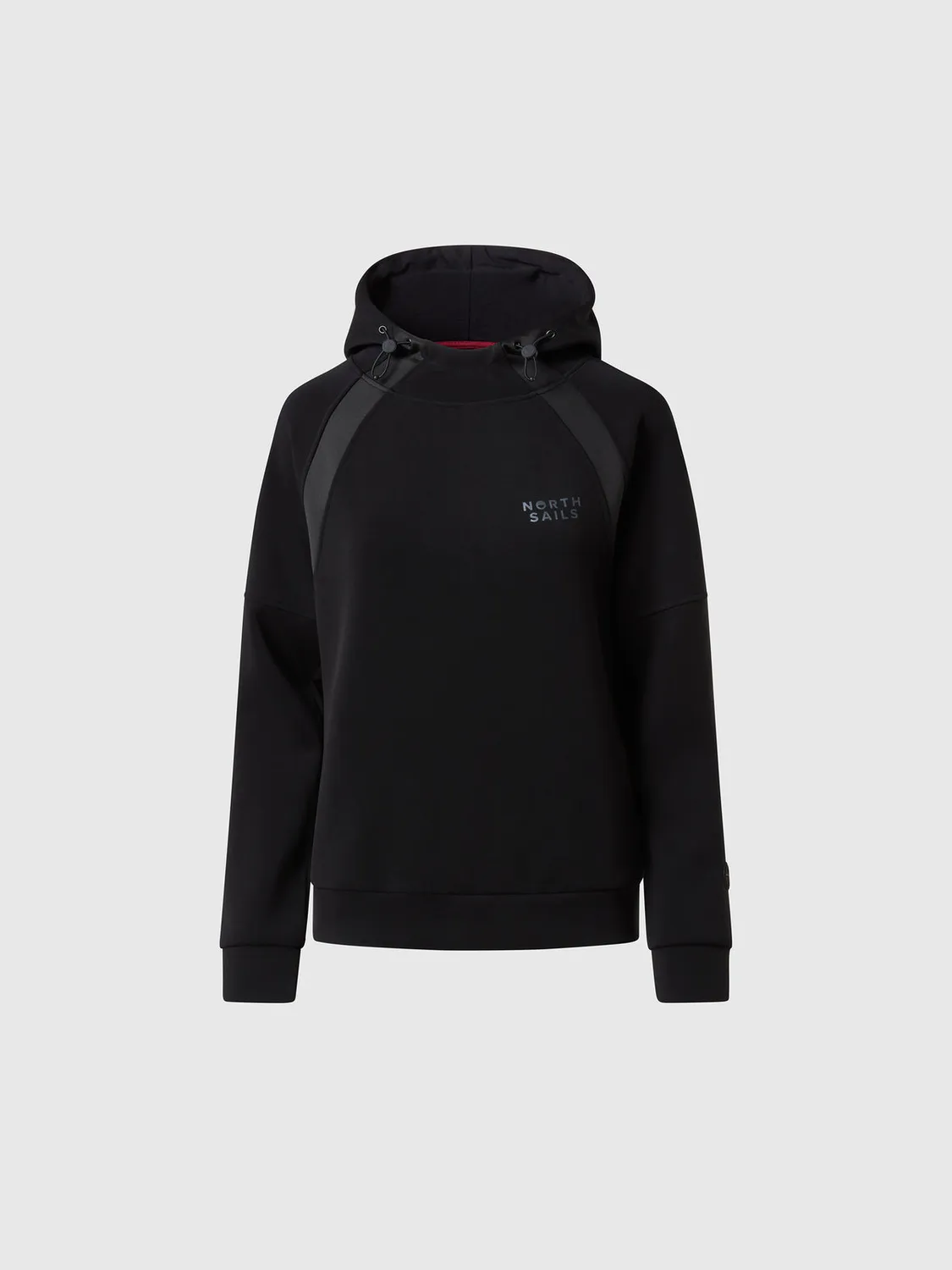 North Sails scuba hoodie cordon stretch rayé