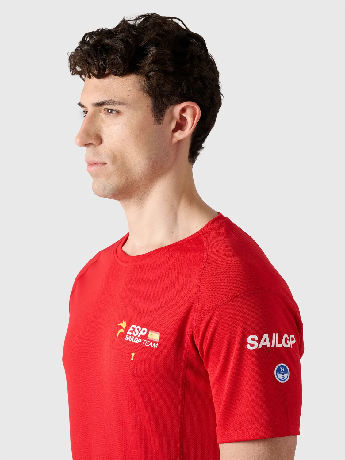 North Sails SailGP t-shirt technique régate rouge