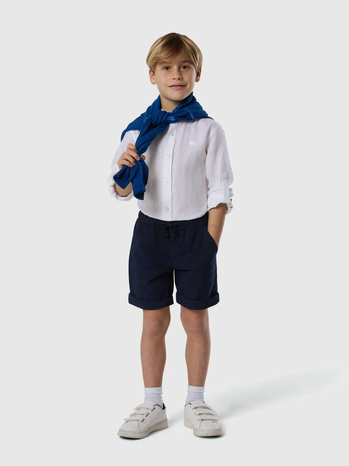 North Sails Short Chino Enfant Élastique Coton Bio
