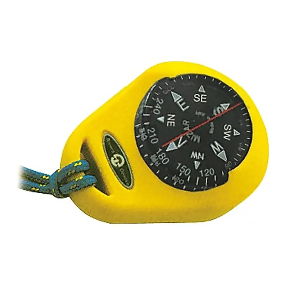 Riviera Mizar compas jaune avec étui souple visée