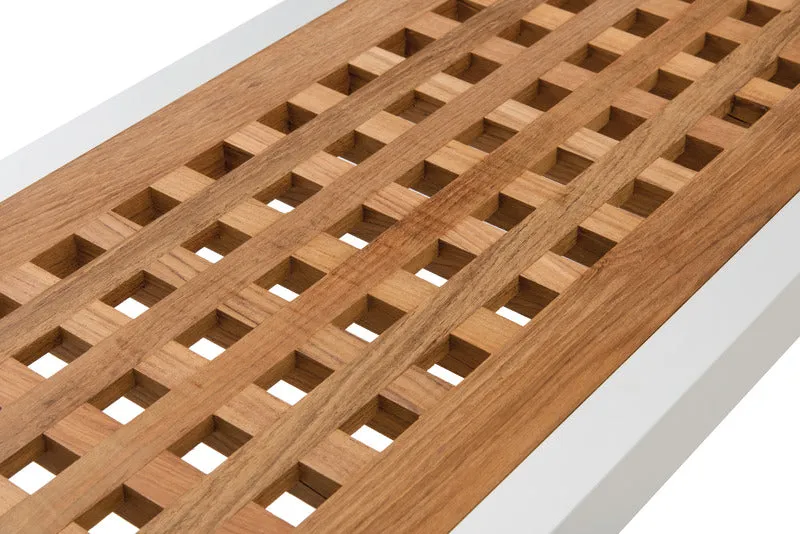 Osculati passerelle pliable 210 cm teck anodisé