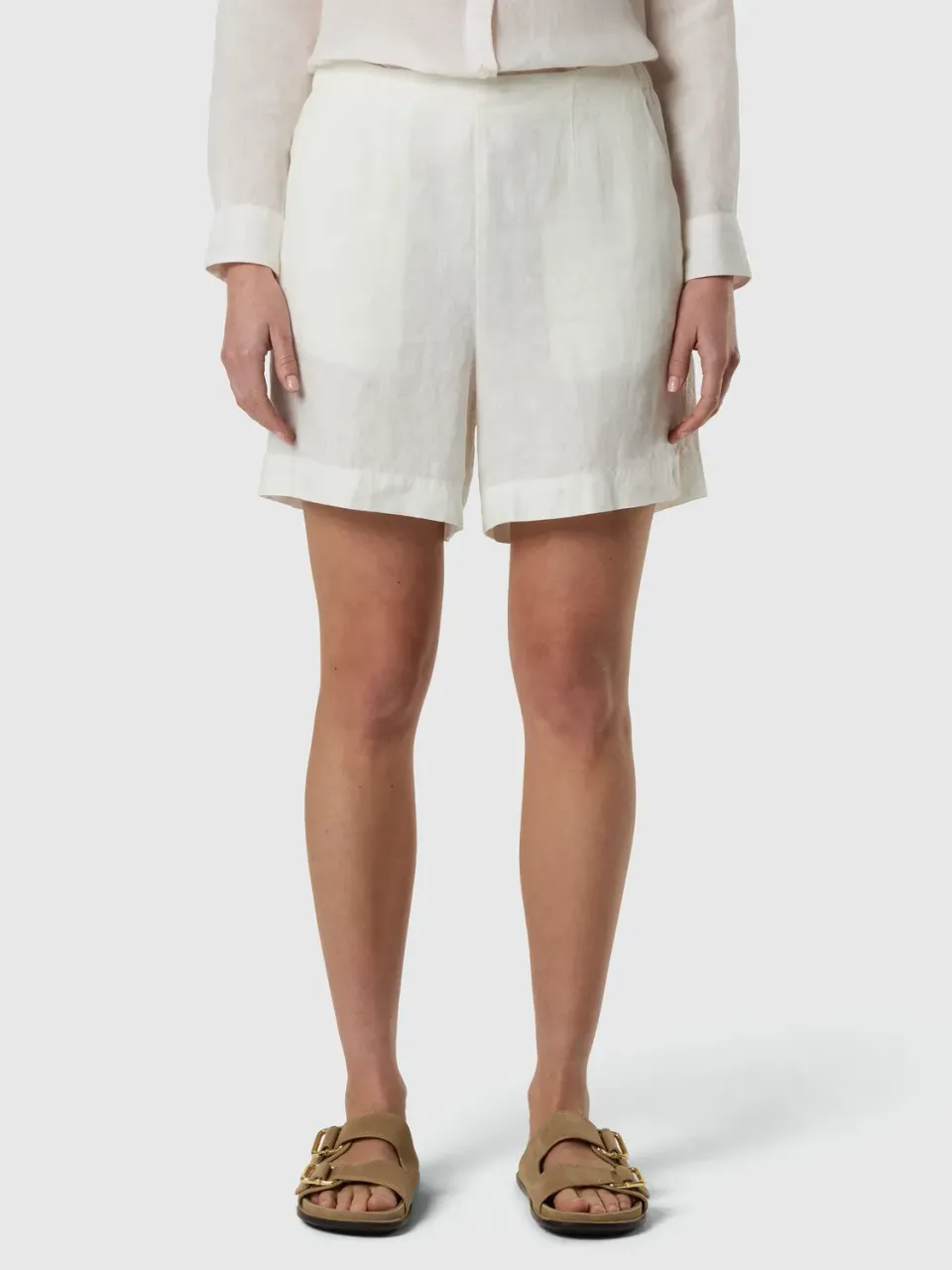 North Sails Short Lin Paperbag Marshmallow femme