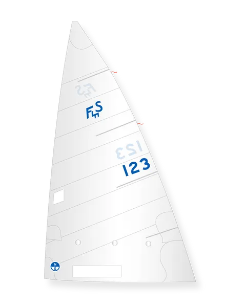 North Sails Flying Scot Blue Ribbon grand-voile Dacron
