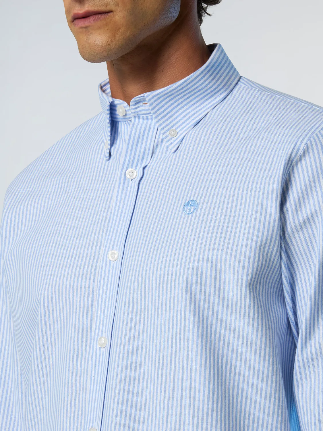 North Sails Oxford chemise rayée coton bio