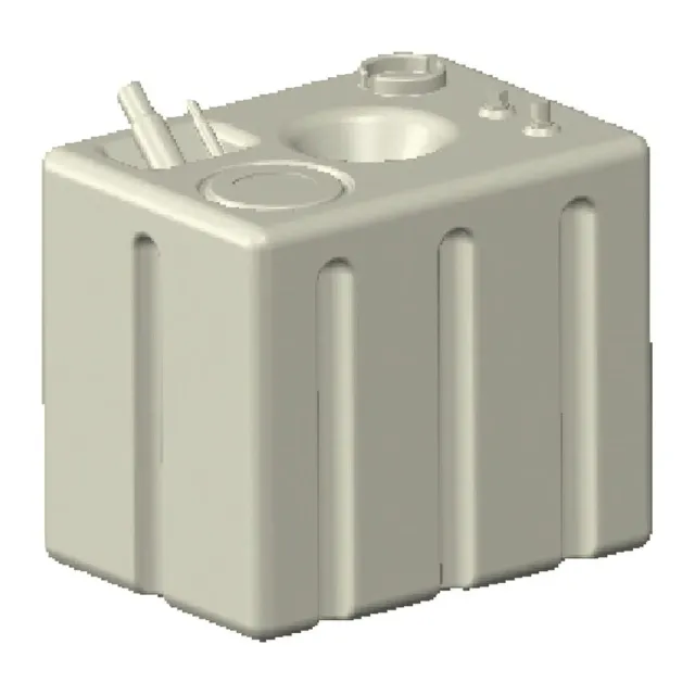 Réservoir carburant polyéthylène 164 L bateau ISO 21487