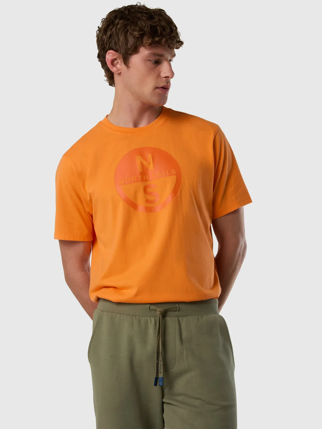 North Sails T-shirt maxi logo coton bio