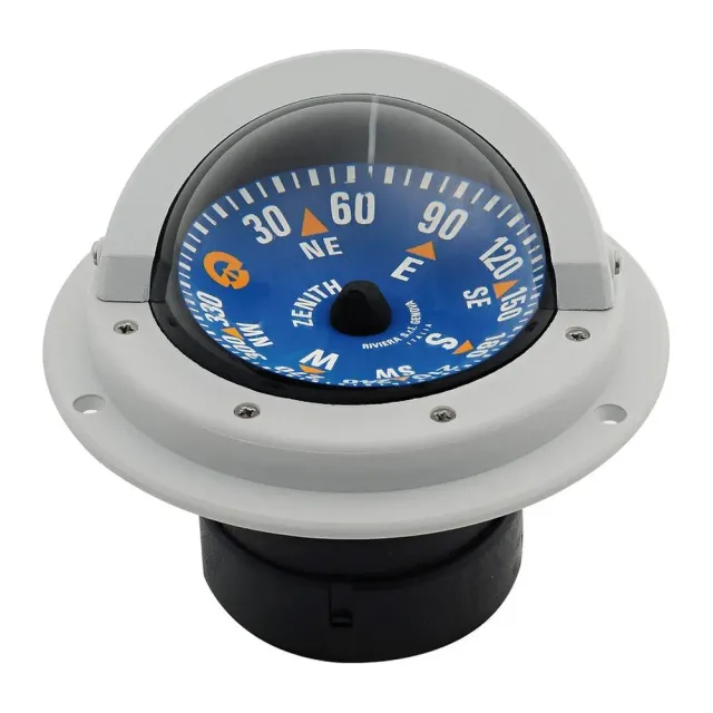 Riviera BZ1/AVG compas 80 mm gris éclairage 12V