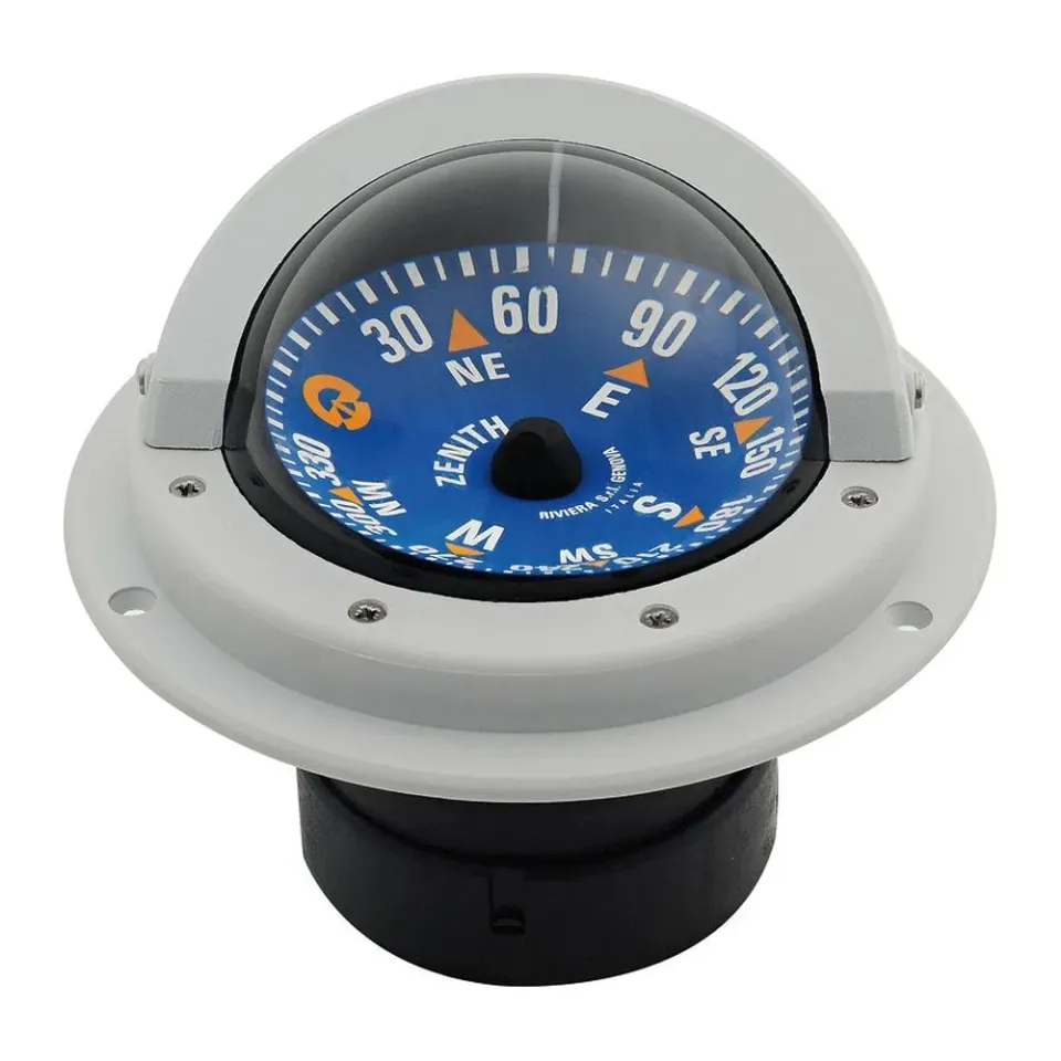 Riviera BZ1/AVG compas 80 mm gris éclairage 12V