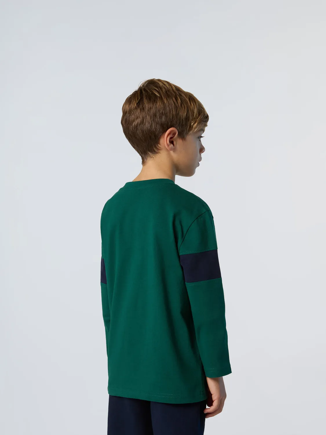 North Sails t-shirt manches longues enfant coton recyclé