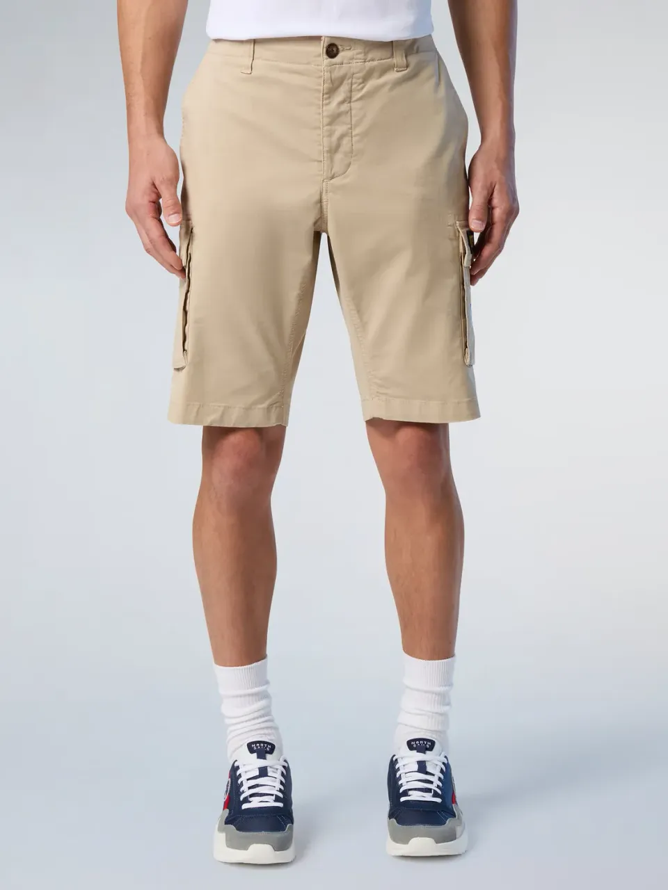 North Sails Crew bermuda cargo gabardine coton bio