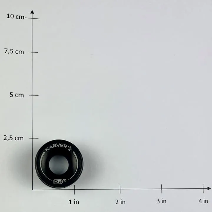 Karver KR10 anneau friction aluminium 10 mm