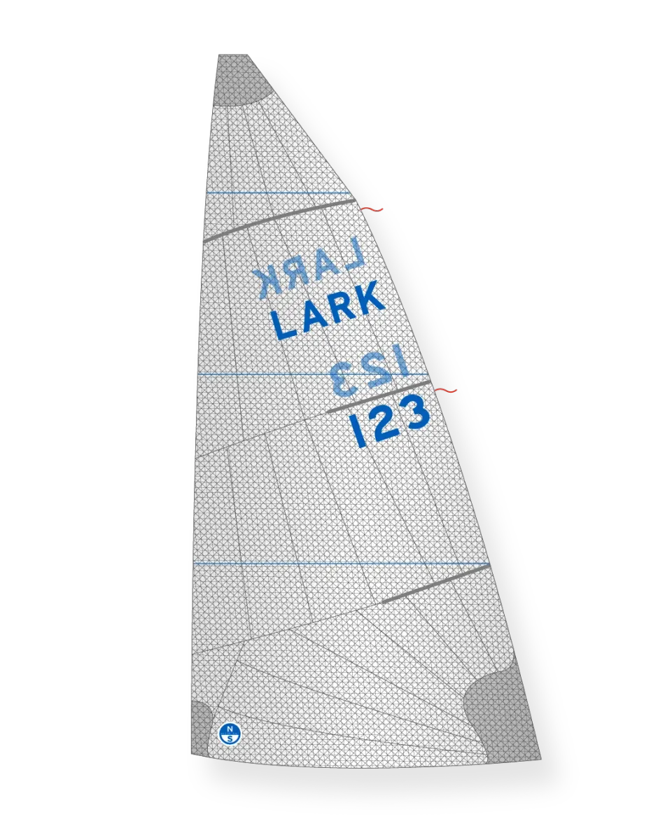 North Sails Lark AM-2 grand-voile radiale Xi