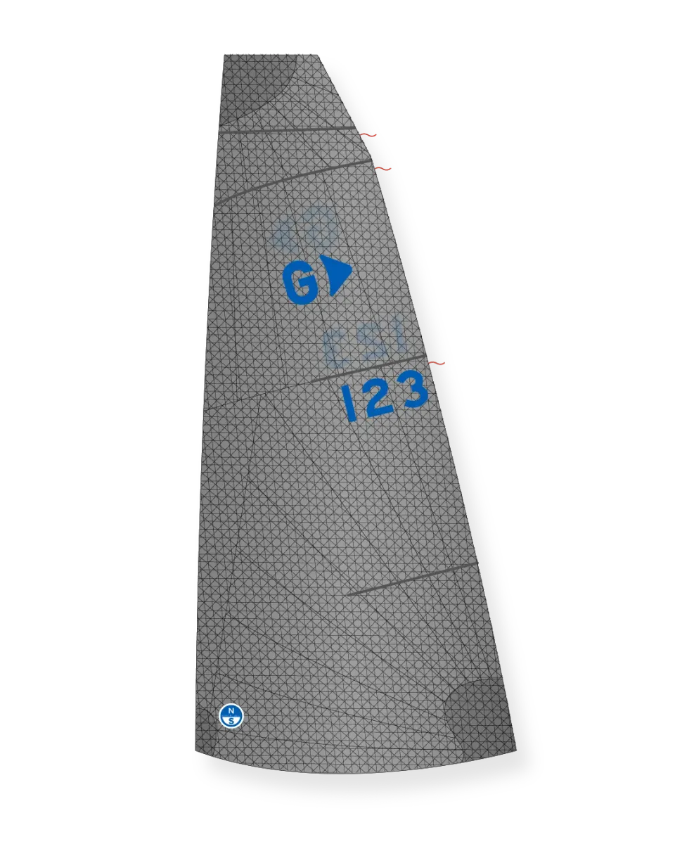 North Sails Graduate GM-2 grand-voile dériveur radial