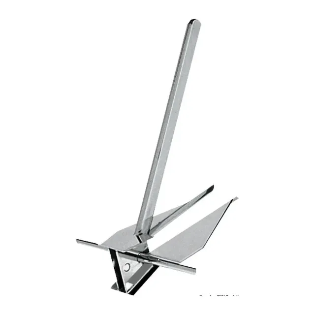 Danforth ancre plate inox 9 kg AISI 316