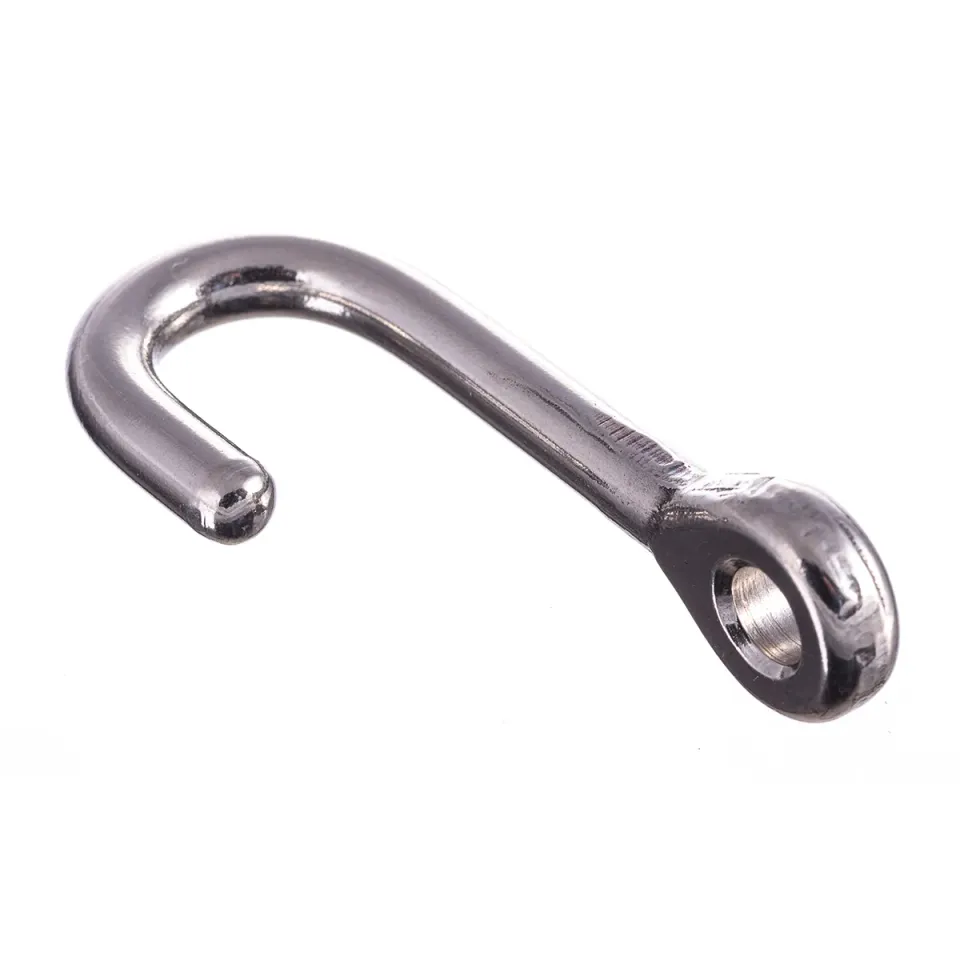 RWO R8442 crochet à œil inox 6mm coudé 90°