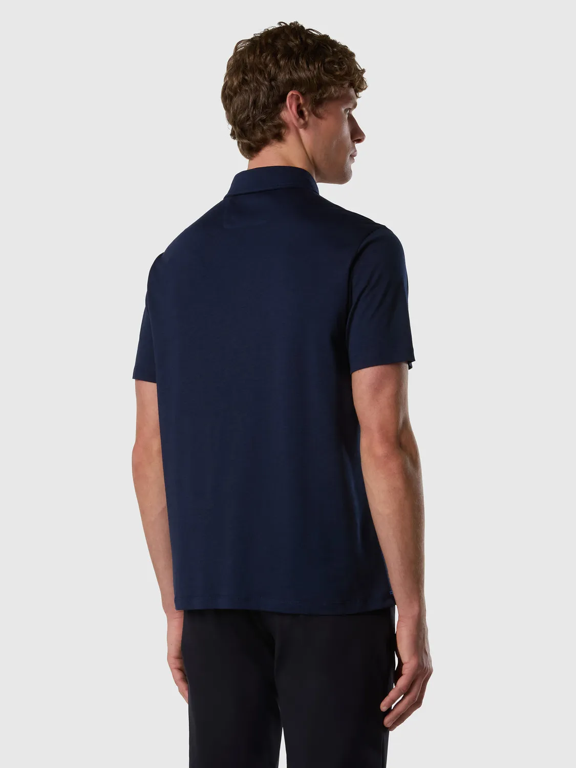 North Sails polo jersey Tencel coton léger unis