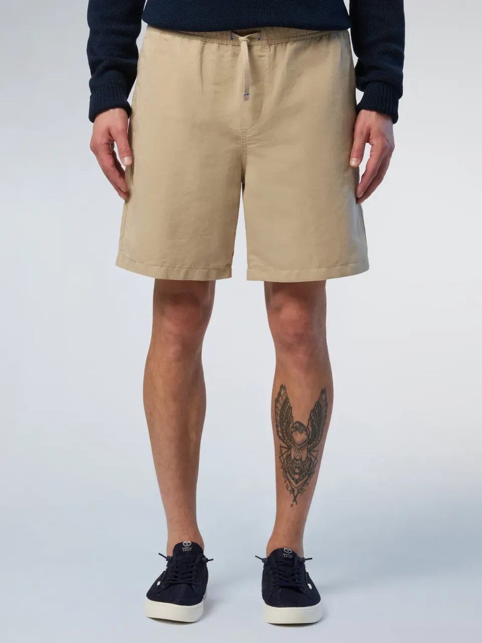 North Sails Resolute Short gabardine coton lin élastique