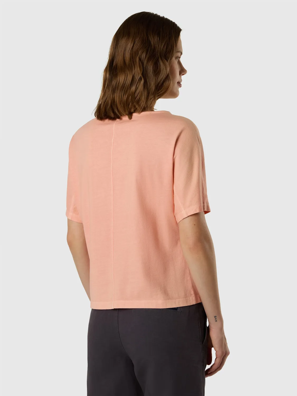 North Sails Slub Jersey t-shirt kimono coral haze