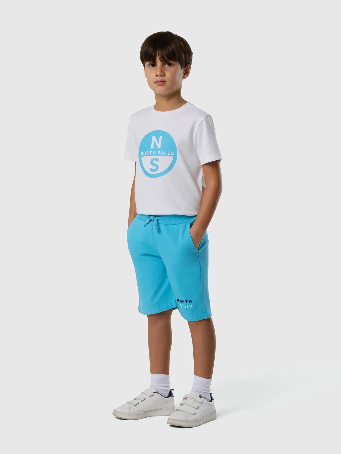 North Sails t-shirt maxi logo jersey coton bio