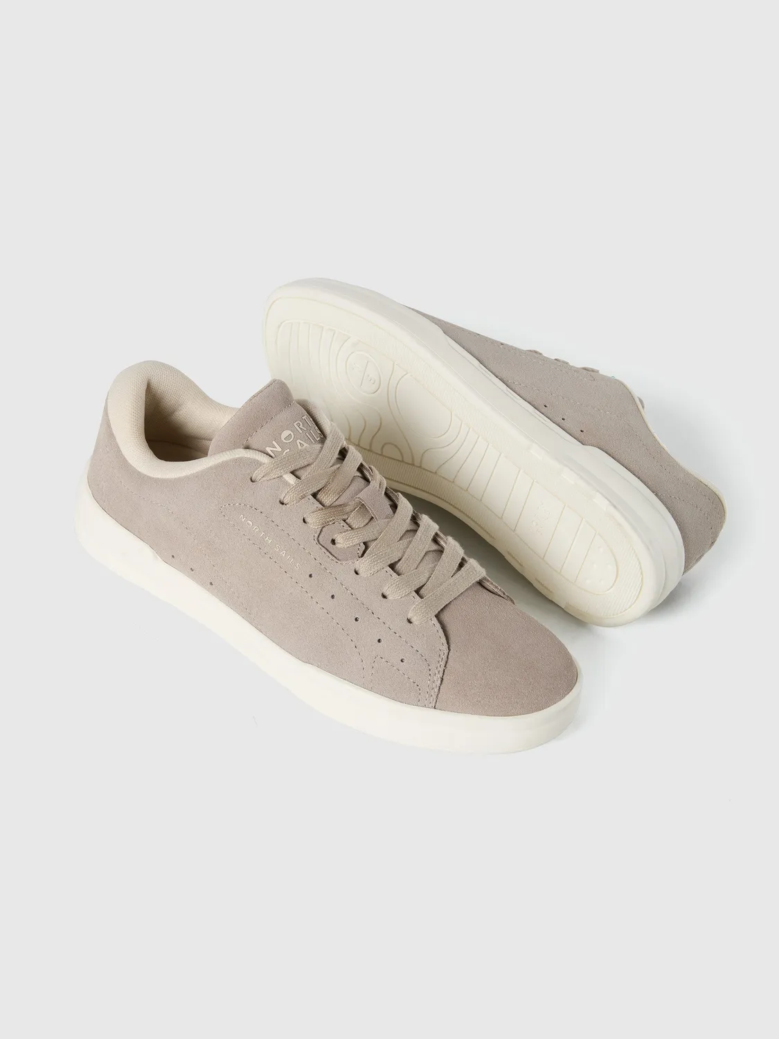 North Sails Fender baskets suède beige homme