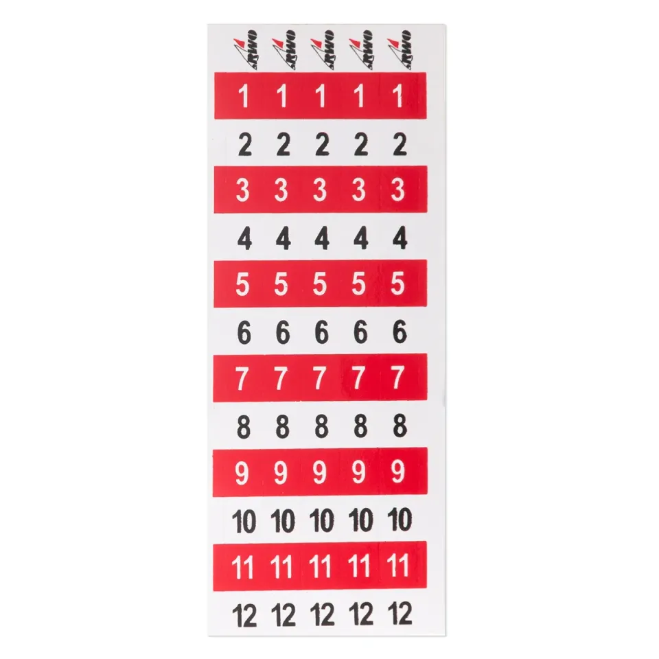 RWO R7350 Adjustr Scale Small-10mm réglette adhésive 10 pcs étanche