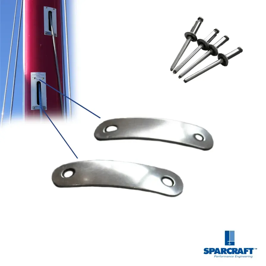 Sparcraft sorties de drisse inox paire complète