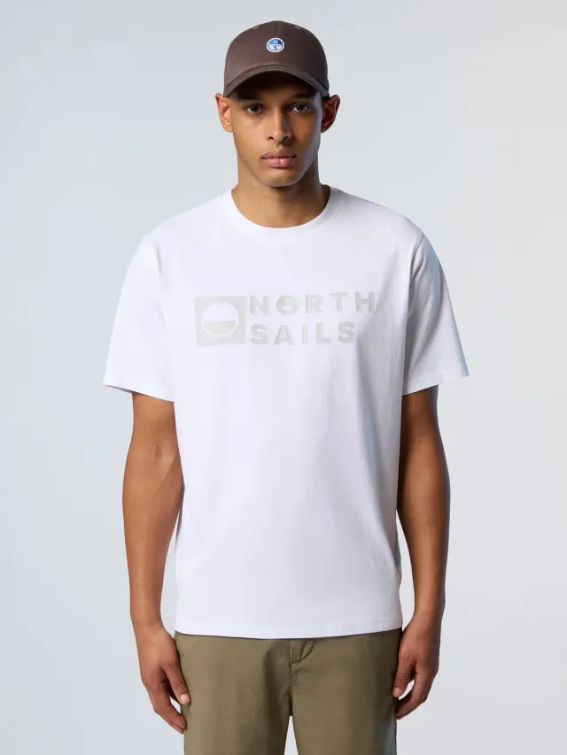 North Sails T-shirt coton bio logo maxi homme