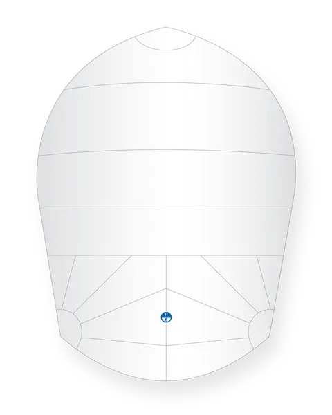 North Sails Flying Fifteen RS-1 spinnaker polyvalent