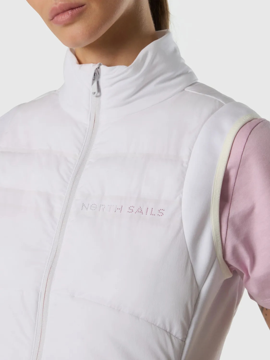 North Sails Hybrid gilet matelassé micro-ripstop
