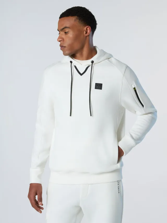 North Sails Scuba hoodie piqué recyclé évacuation sueur