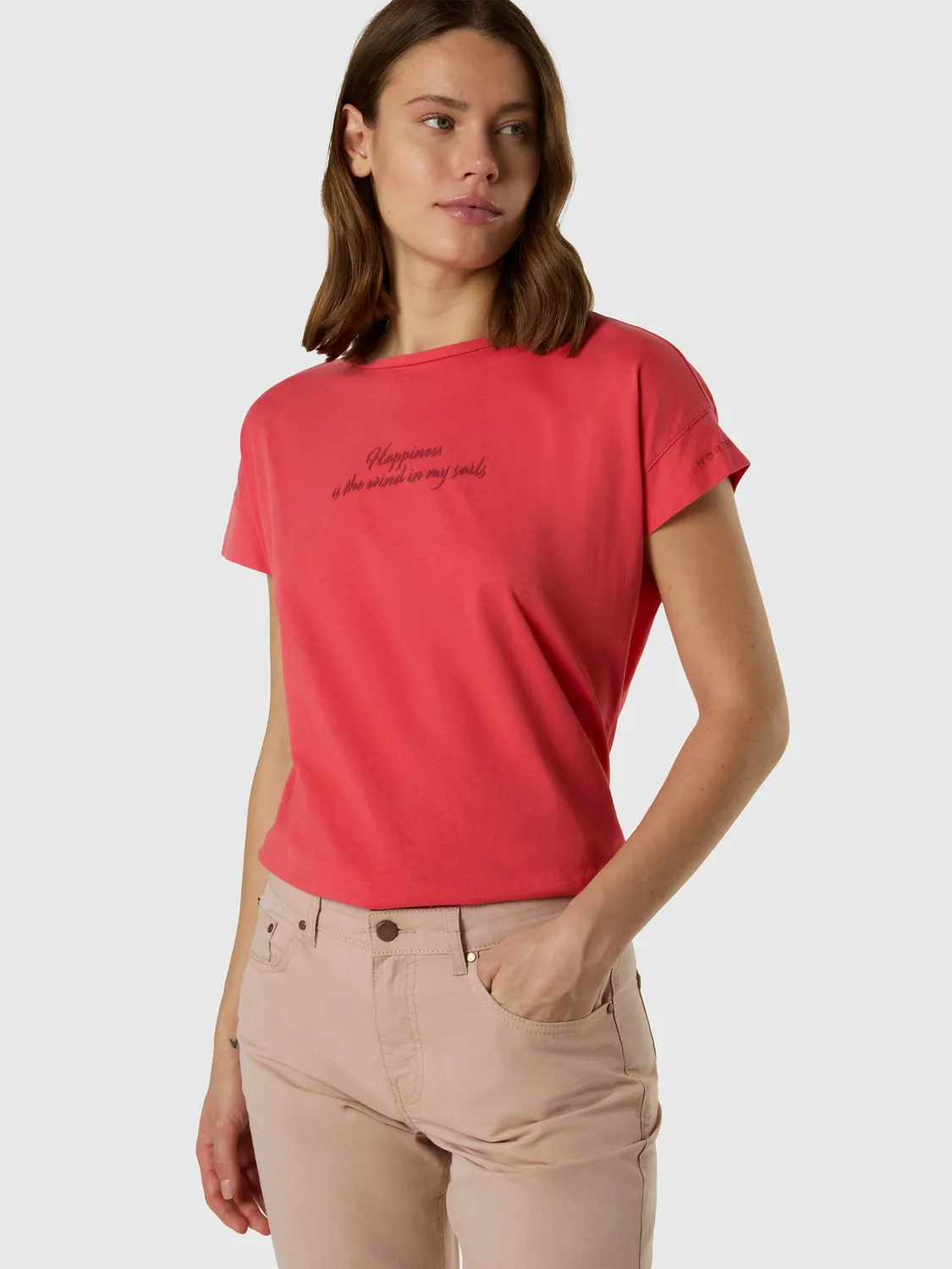 North Sails t-shirt slogan coton bio homme