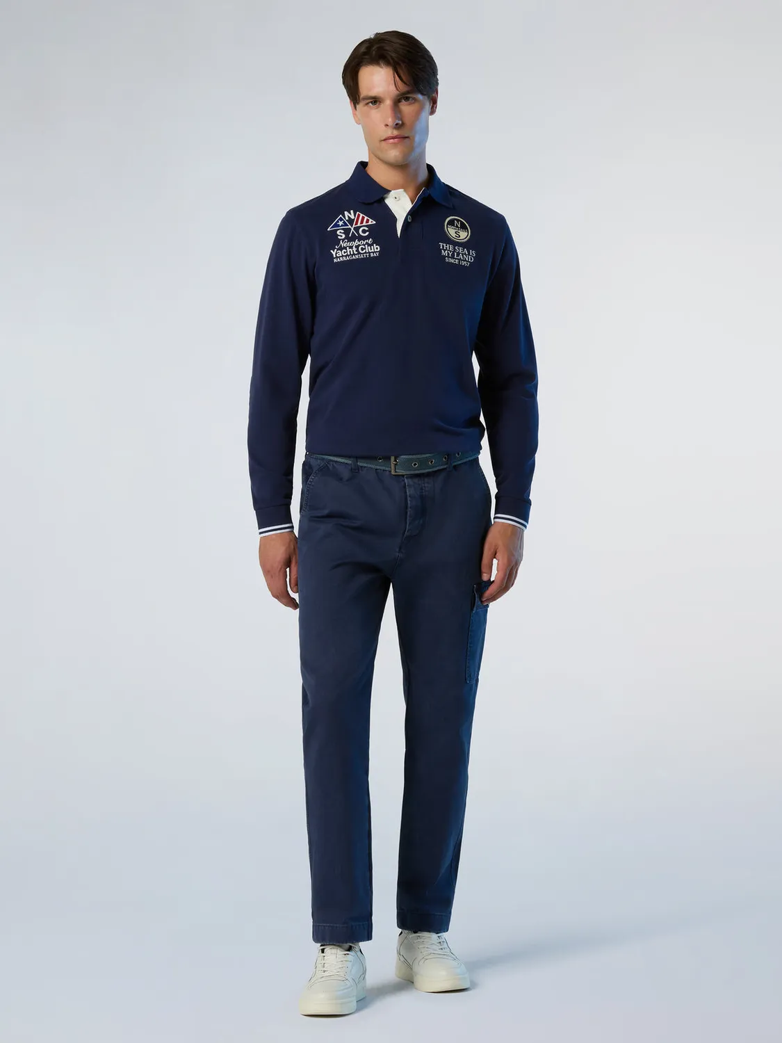 North Sails polo archive manches longues coton bio
