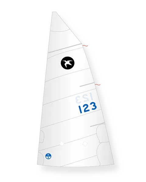 North Sails Puffin Pacer grand-voile entraînement 1 ris