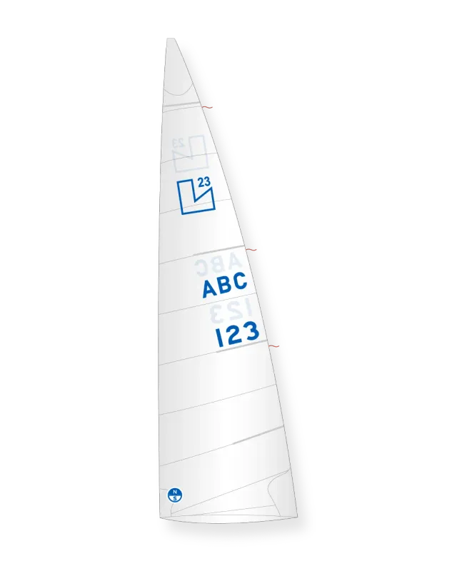 North Sails L-23 LO-2 grand-voile dacron