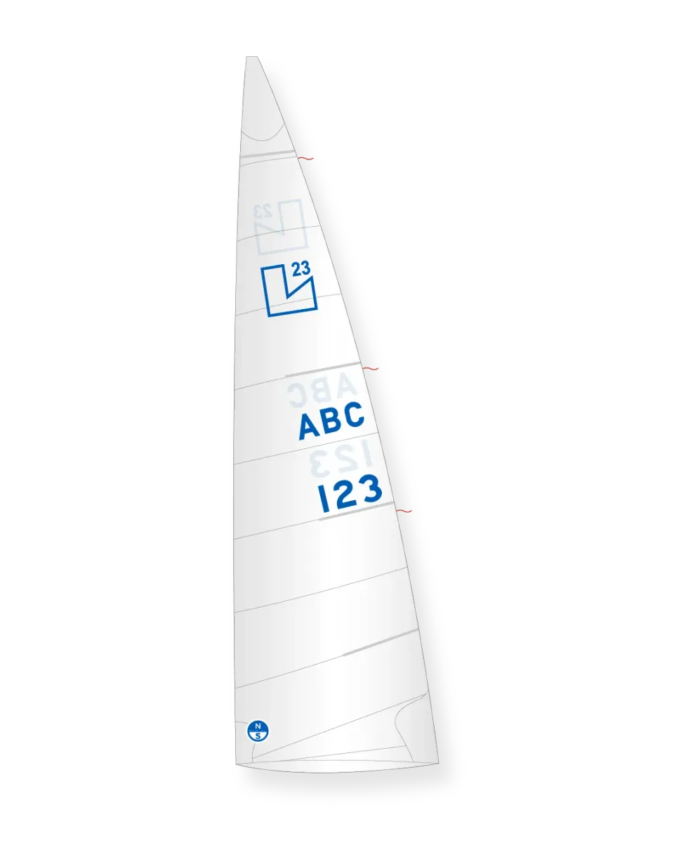 North Sails L-23 LO-2 grand-voile dacron