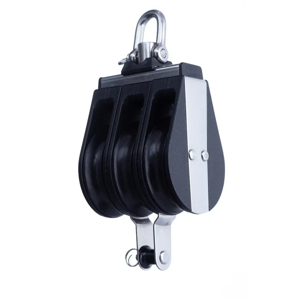 RWO R5515 57 poulie triple émerillon bout 12mm