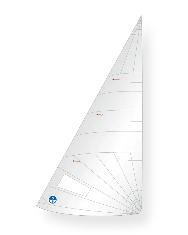 North Sails 420 J-13 foc Dacron all-round