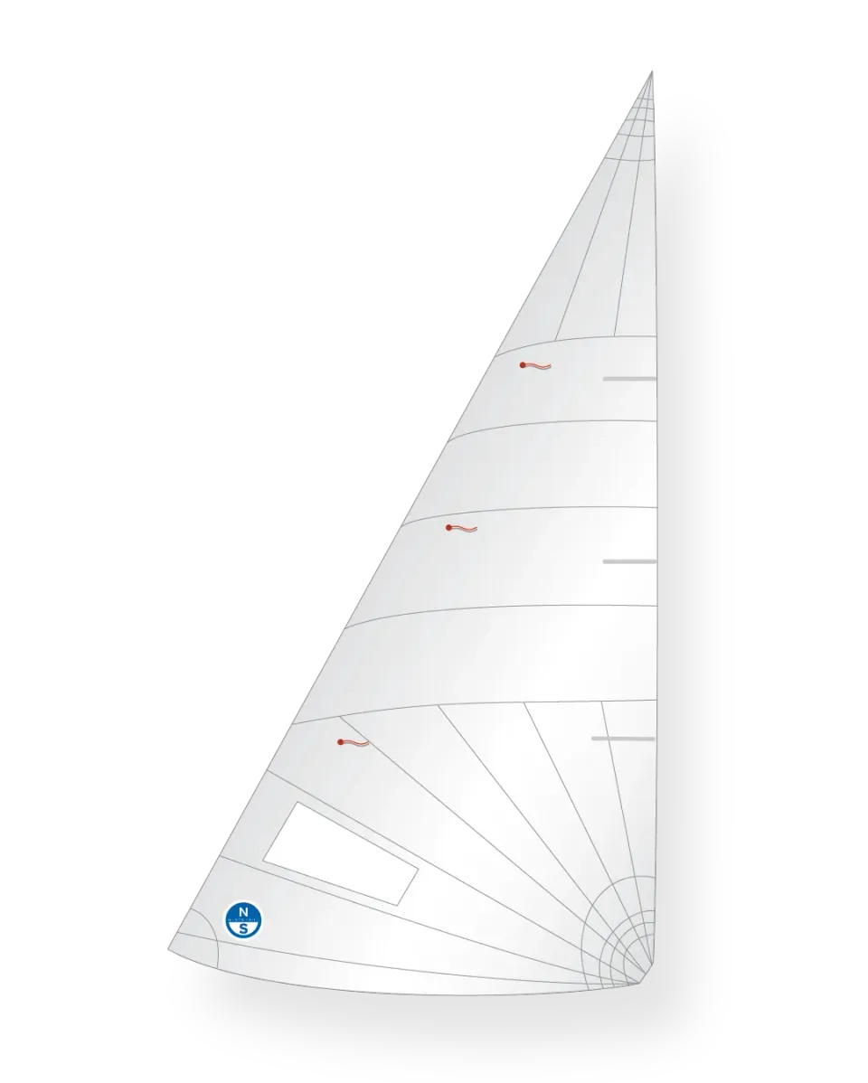 North Sails 420 J-13 foc Dacron all-round