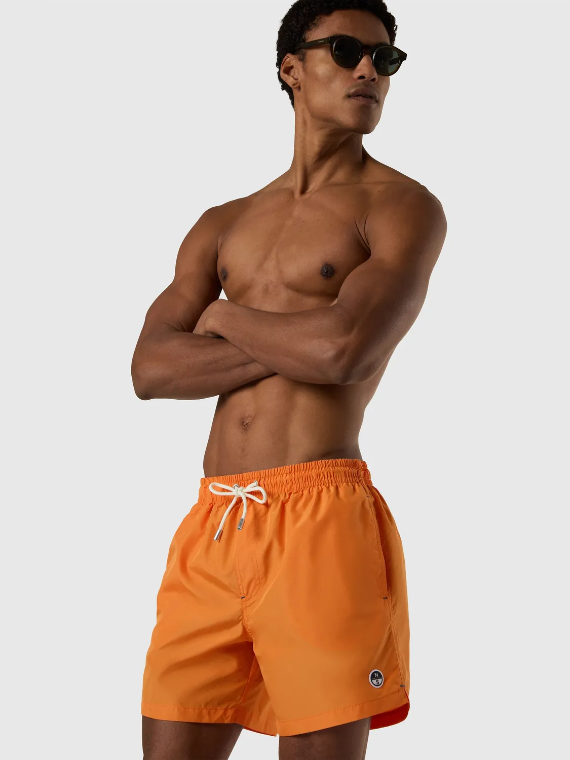 North Sails Short de bain peachskin pliable Orange Peel